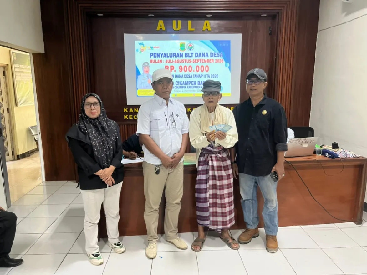BANTUAN LANGSUNG TUNAI ( DANA DESA )